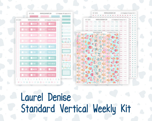 Kit 0246 - Laurel Denise Standard - Vertical - Weekly Kit - December - Gingerbread Sweets