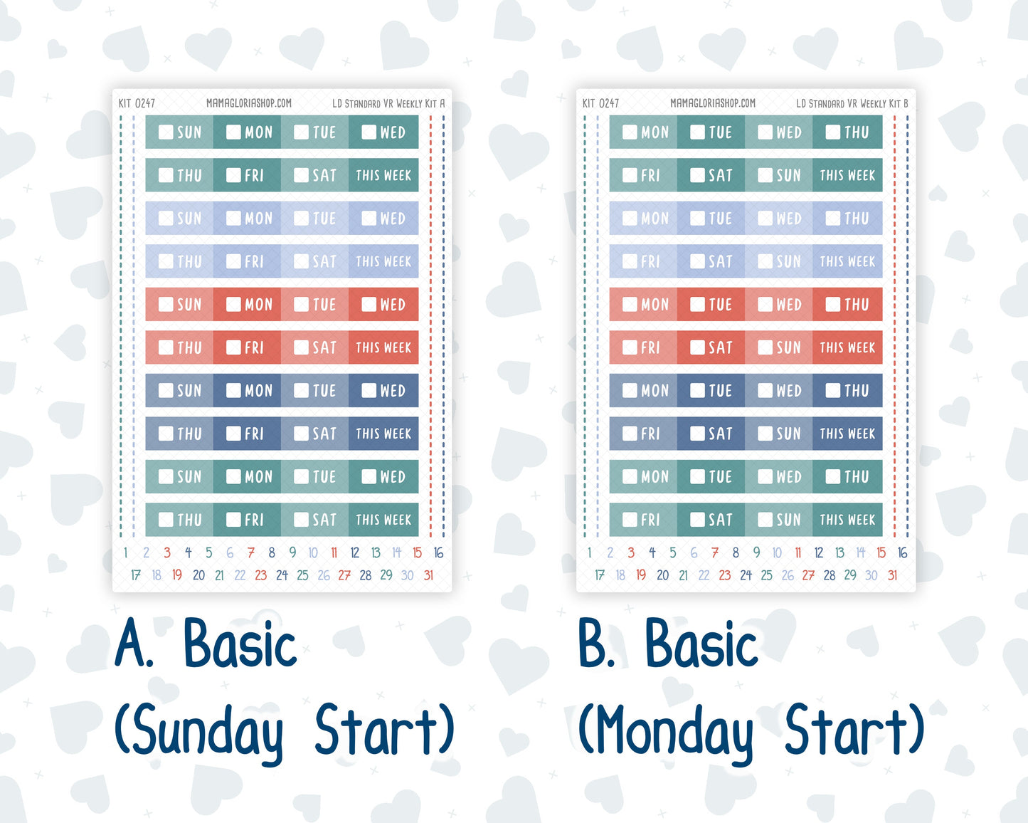 Kit 0247 - Laurel Denise Standard - Vertical - Weekly Kit - December - Snow Day Adventures