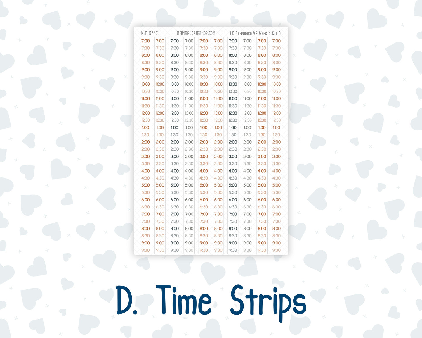 Kit 0237 - Laurel Denise Standard - Vertical - Weekly Kit - October - Forest Folk