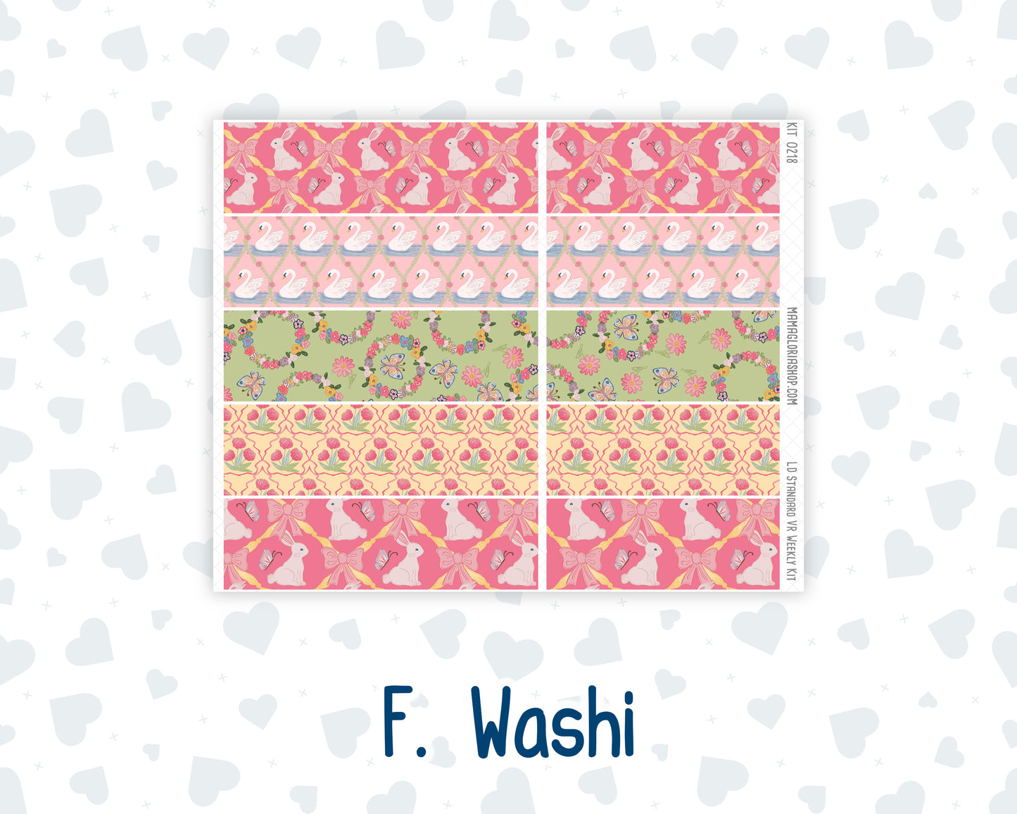Kit 0218 Laurel Denise Standard Size – Weekly - Vertical Layout - Mother's Love - May