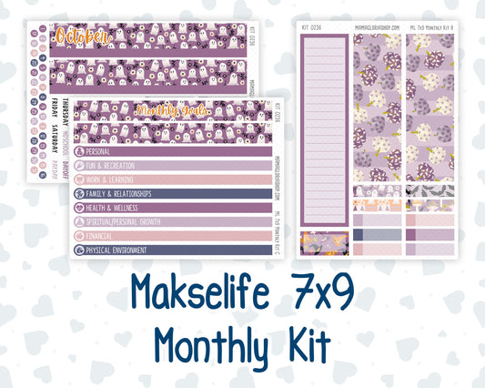 Kit 0236 - 7x9 - MakseLife - Monthly Kit - October - Sweet & Spooky