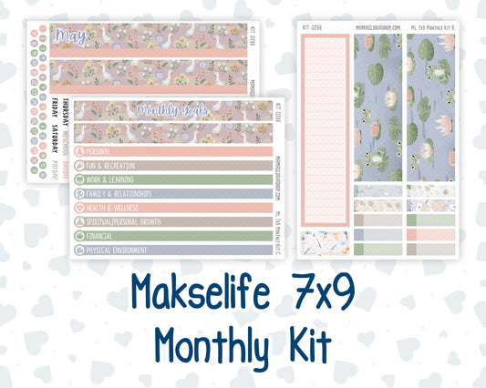 Kit 0266 - 7x9 - MakseLife - Monthly Kit - May - Froggy Lake Picnic
