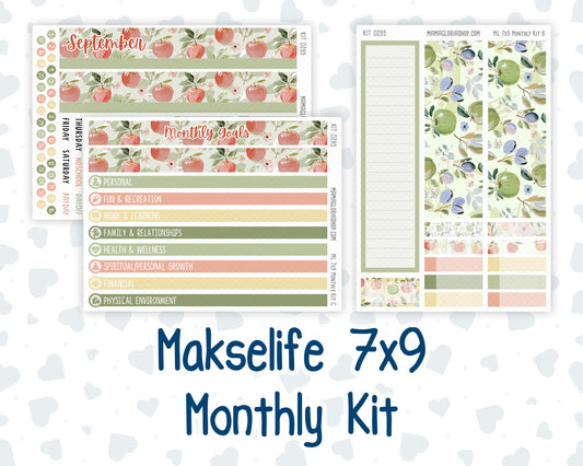 Kit 0295 - 7x9 - MakseLife - Monthly Kit - September - Apple Harvest