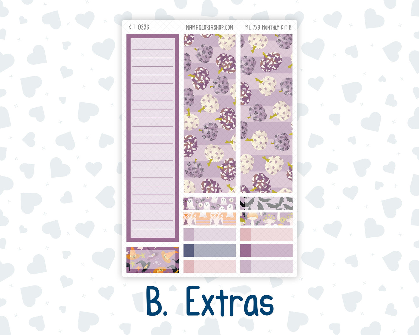 Kit 0236 - 7x9 - MakseLife - Monthly Kit - October - Sweet & Spooky
