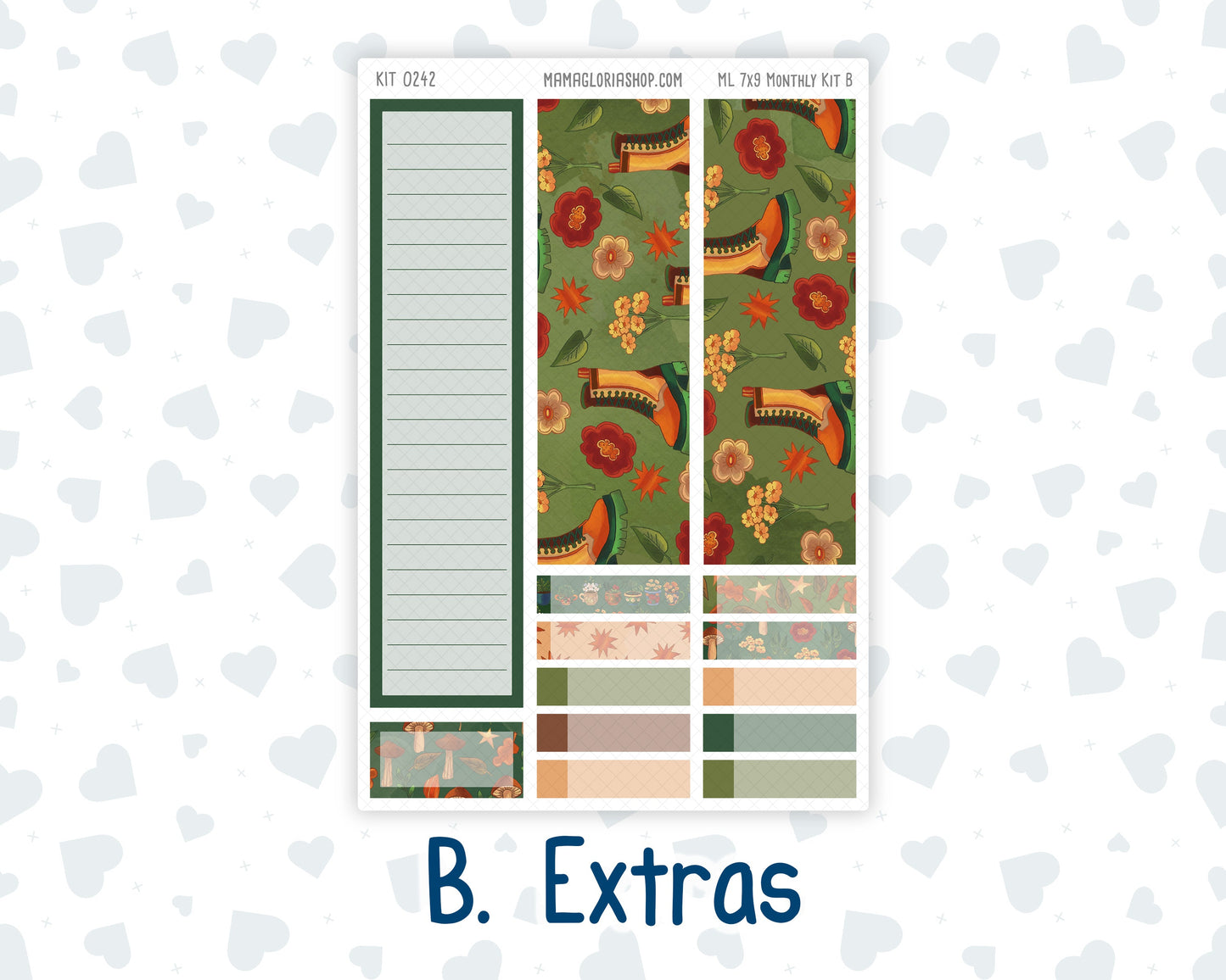 Kit 0242 - 7x9 - MakseLife - Monthly Kit - November - Cottage Autumn