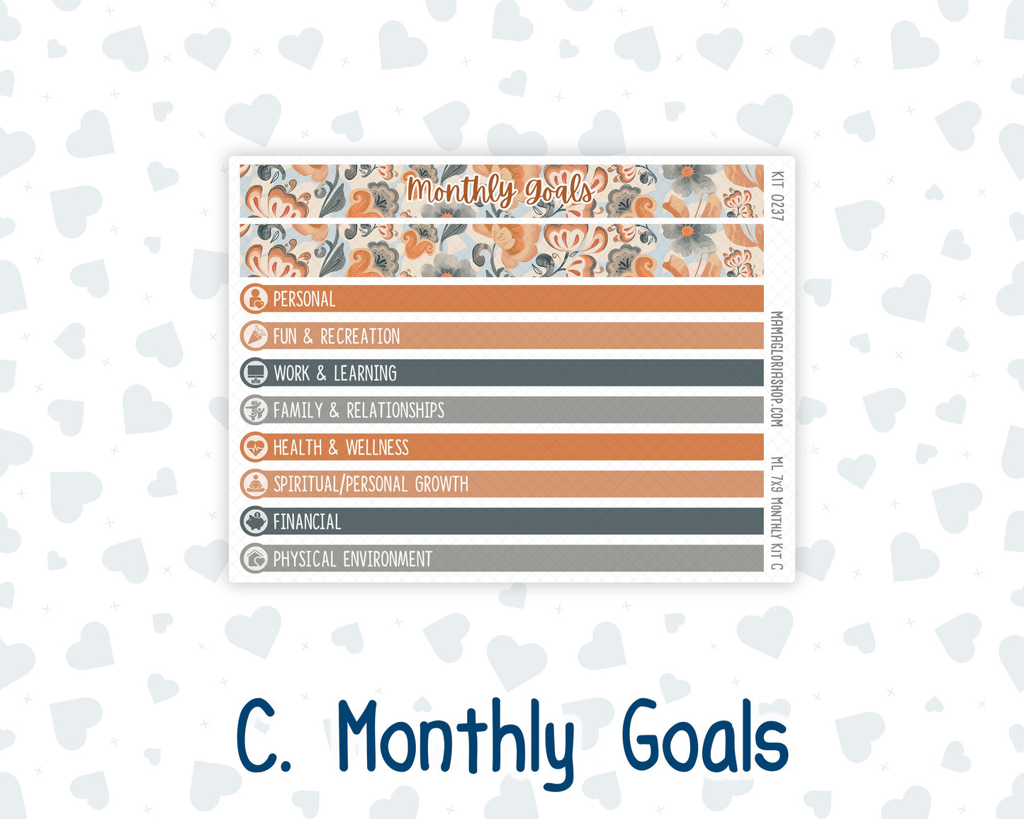 Kit 0237 - 7x9 - MakseLife - Monthly Kit - October - Forest Folk