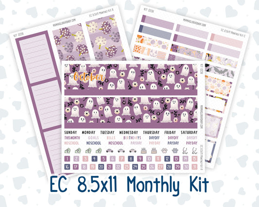 Kit 0236 - 8.5x11 - EC Monthly Kit - October - Sweet & Spooky