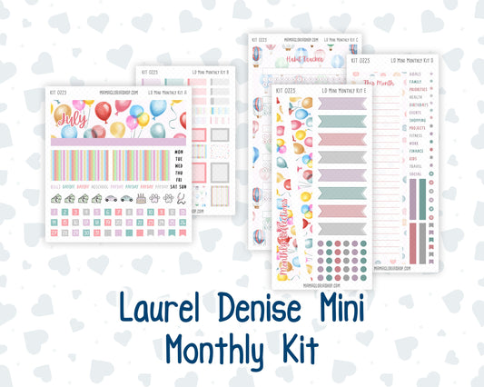 Kit 0225 - Laurel Denise Mini - Monthly Kit - July - Carnival Joy
