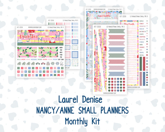 Kit 0306 - Laurel Denise Nancy/Anne Small - Monthly Kit - December - Jolly Mischief