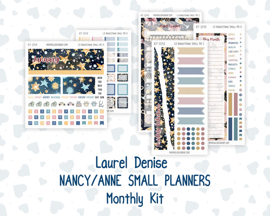 Kit 0248 - Laurel Denise Nancy/Anne Small - Monthly Kit - January - Midnight Countdown