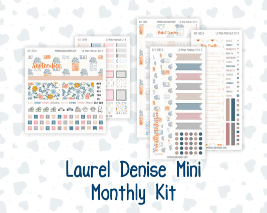 Kit 0234 - Laurel Denise Mini - Monthly Kit - September - REF - Kit 0234 – Reader’s Escape - September