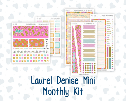 Kit 0223 - Laurel Denise Mini - Monthly Kit - June - Route 66