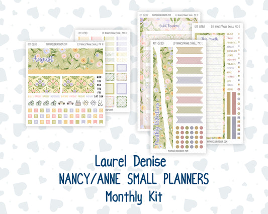 Kit 0280 - Laurel Denise Nancy/Anne Small - Monthly Kit - Half Past Six In August
