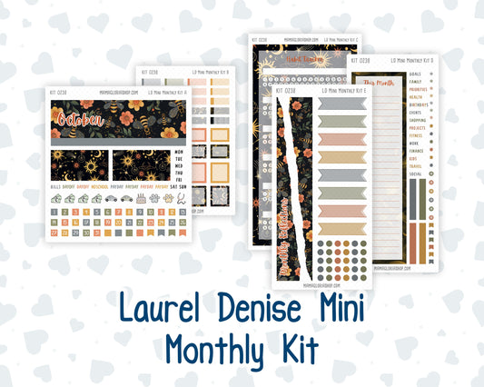 Kit 0238 - Laurel Denise Mini - Monthly Kit - October - Starry Autumn Nights