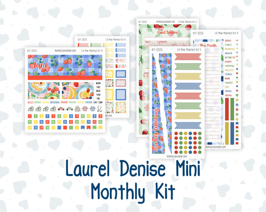 Kit 0220 - Laurel Denise Mini - Monthly Kit - June - June Berries