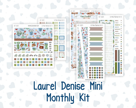 Kit 0221 - Laurel Denise Mini - Monthly Kit - June - Gone Fishing
