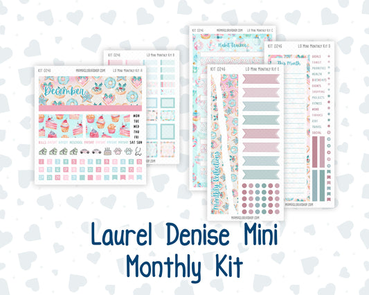 Kit 0246 - Laurel Denise Mini - Monthly Kit - December - Gingerbread Sweets