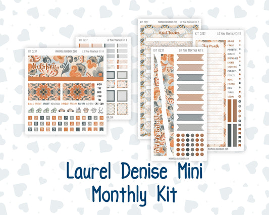 Kit 0237 - Laurel Denise Mini - Monthly Kit - October - Forest Folk