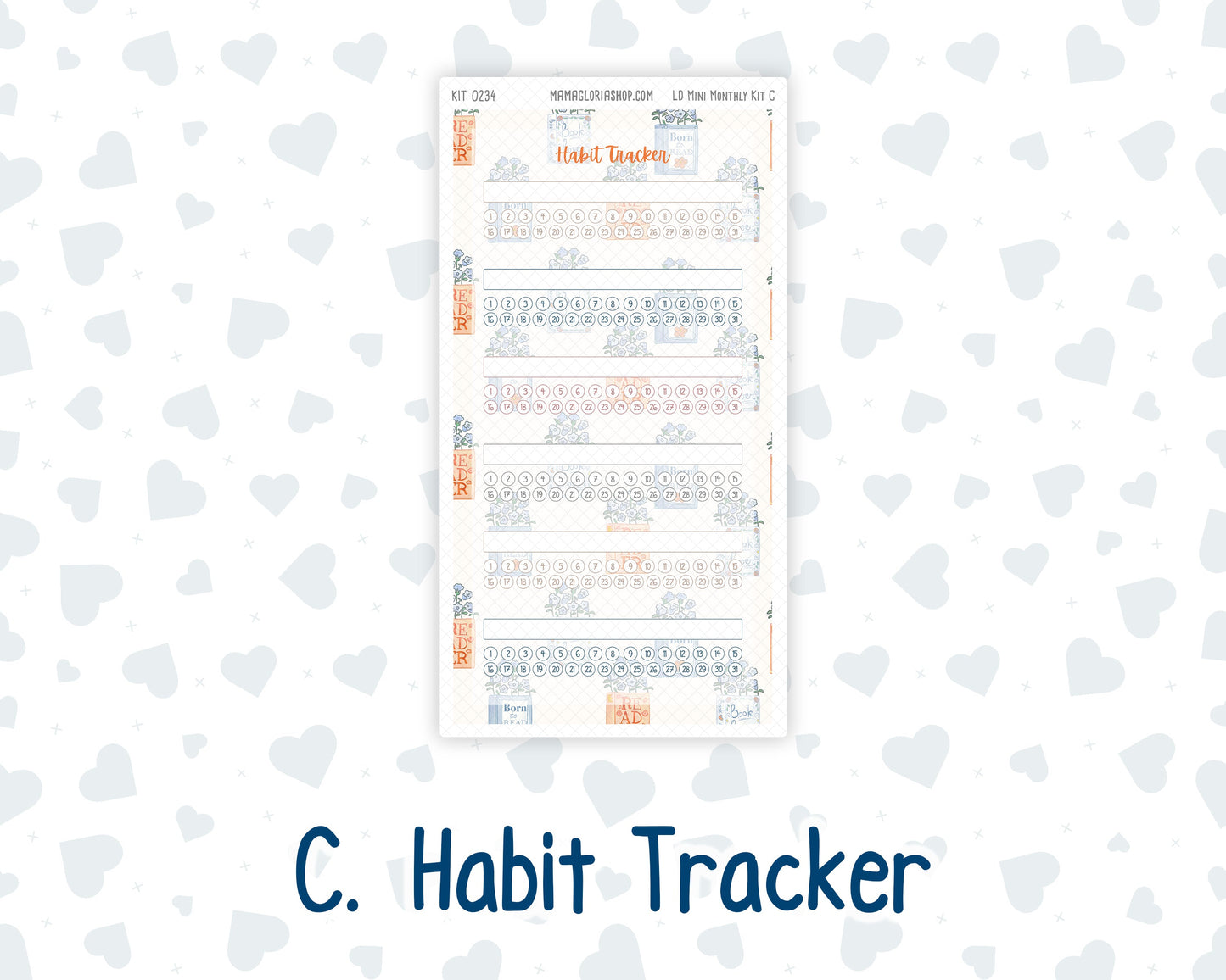 Kit 0234 - Laurel Denise Mini - Monthly Kit - September - REF - Kit 0234 – Reader’s Escape - September