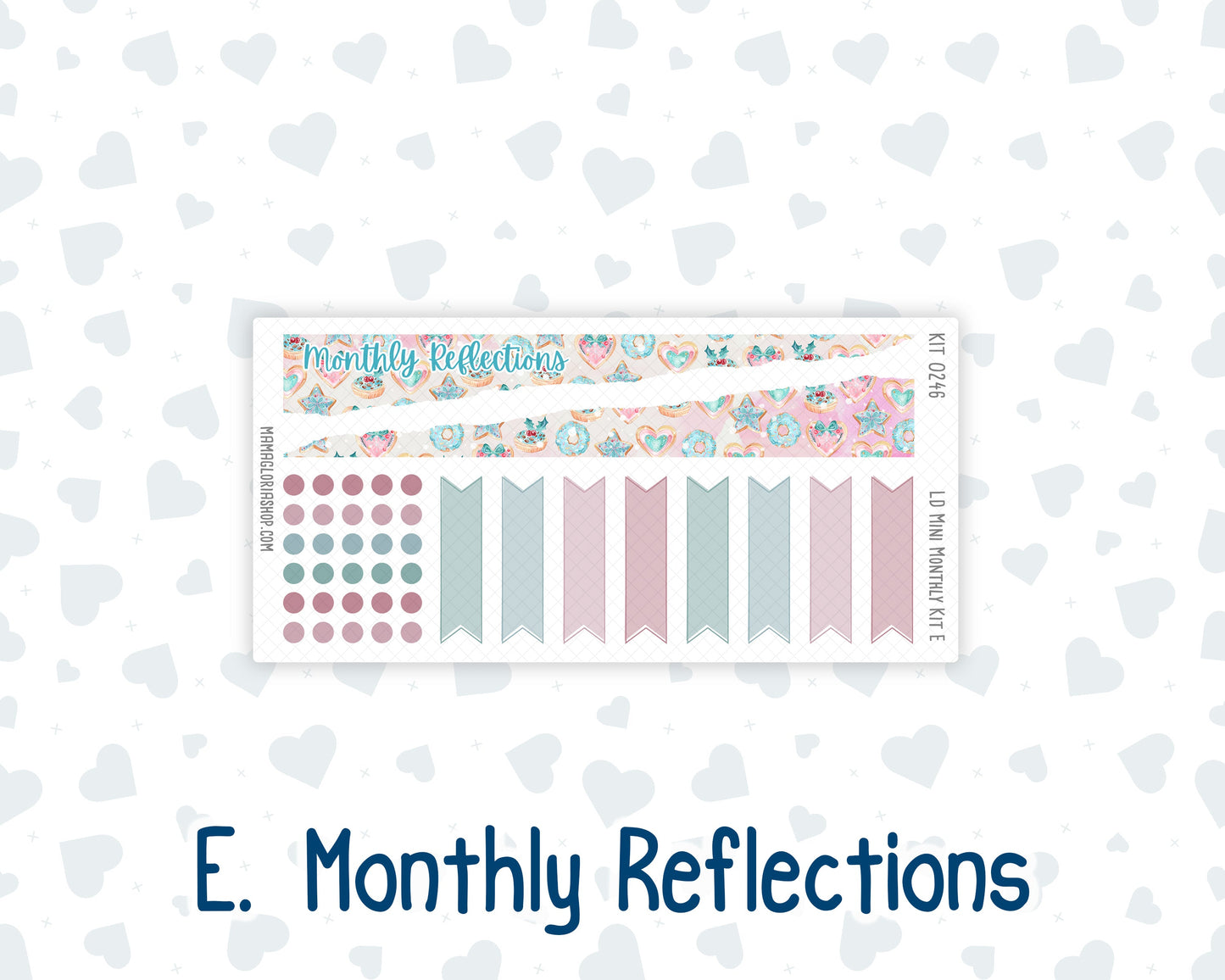 Kit 0246 - Laurel Denise Mini - Monthly Kit - December - Gingerbread Sweets