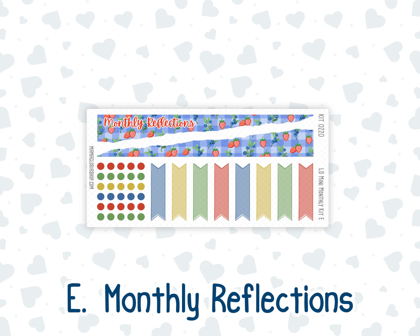 Kit 0220 - Laurel Denise Mini - Monthly Kit - June - June Berries