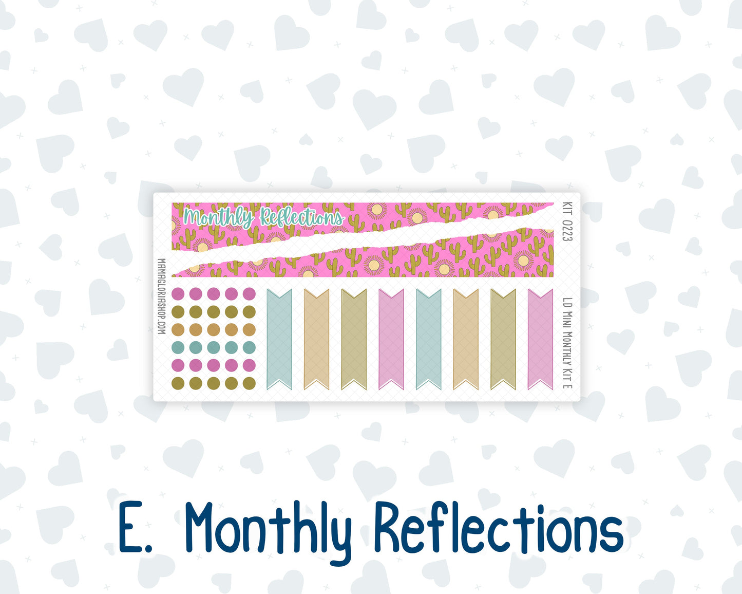 Kit 0223 - Laurel Denise Mini - Monthly Kit - June - Route 66