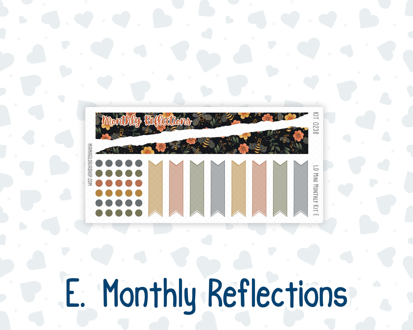 Kit 0238 - Laurel Denise Mini - Monthly Kit - October - Starry Autumn Nights