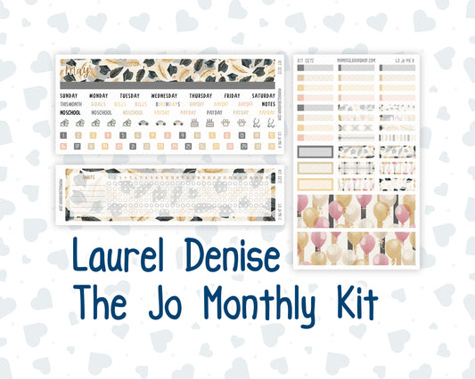 Kit 0272 - Laurel Denise The Jo Planner - Monthly Kit - May - Graduation