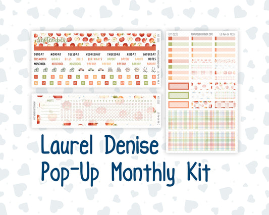 Kit 0235 - Laurel Denise Pop-Up - Monthly Kit - September - Apple Orchard