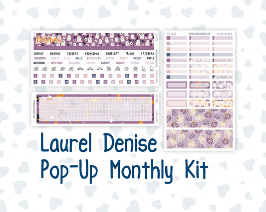 Kit 0236 - Laurel Denise Pop-Up - Monthly Kit - October - Sweet & Spooky