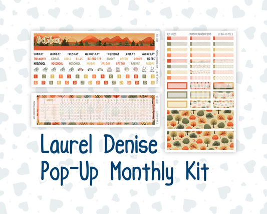 Kit 0239 - Laurel Denise Pop-Up - Monthly Kit - October - October Stroll