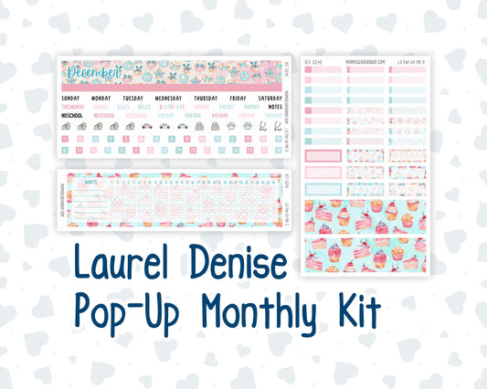 Kit 0246 - Laurel Denise Pop-Up - Monthly Kit - December - Gingerbread Sweets