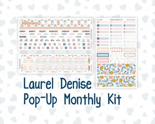 Kit 0234 - Laurel Denise Pop-Up - Monthly Kit - September - REF - Kit 0234 – Reader’s Escape - September