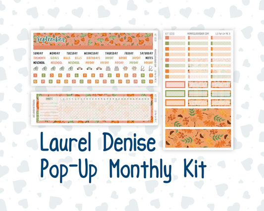 Kit 0233 - Laurel Denise Pop-Up - Monthly Kit - September - Cinnamon Days