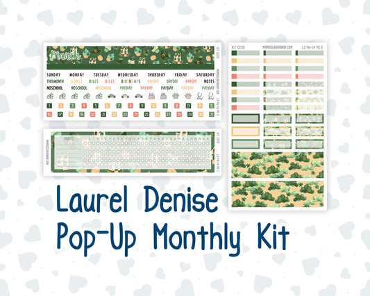 Kit 0208- Laurel Denise Pop-Up - Monthly Kit - March - Shamrock Lane