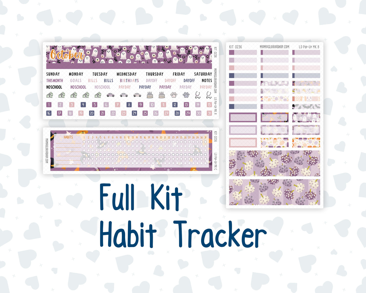 Kit 0236 - Laurel Denise Pop-Up - Monthly Kit - October - Sweet & Spooky