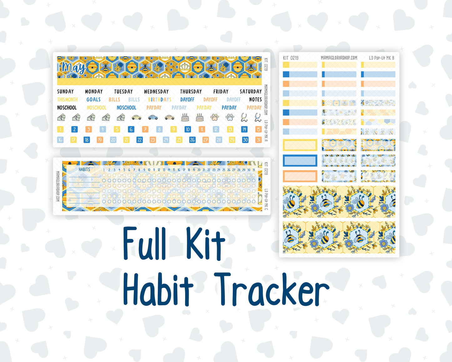 Kit 0219 - Laurel Denise Pop-Up - Monthly Kit - May - Bee's Business