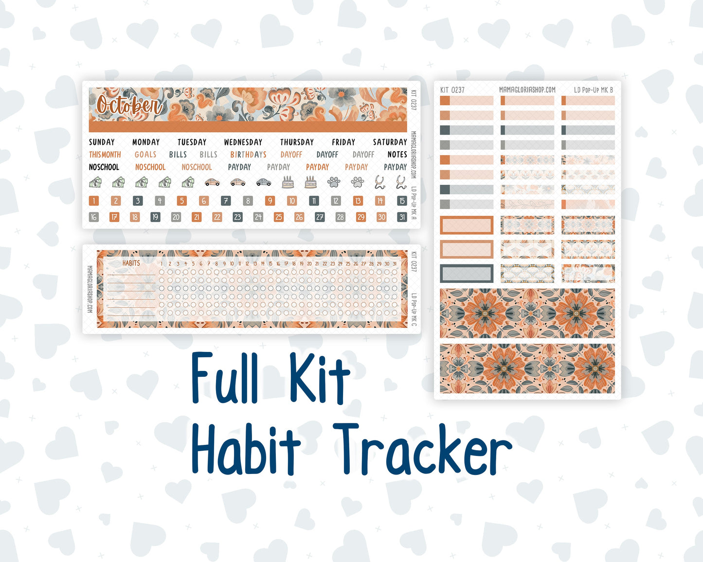 Kit 0237 - Laurel Denise Pop-Up - Monthly Kit - October - Forest Folk