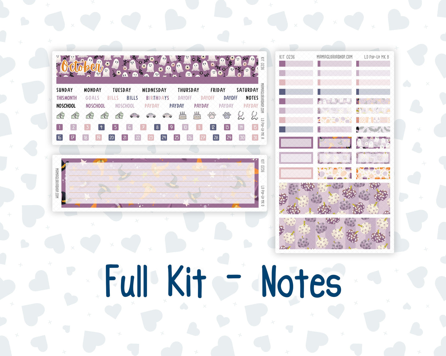Kit 0236 - Laurel Denise Pop-Up - Monthly Kit - October - Sweet & Spooky