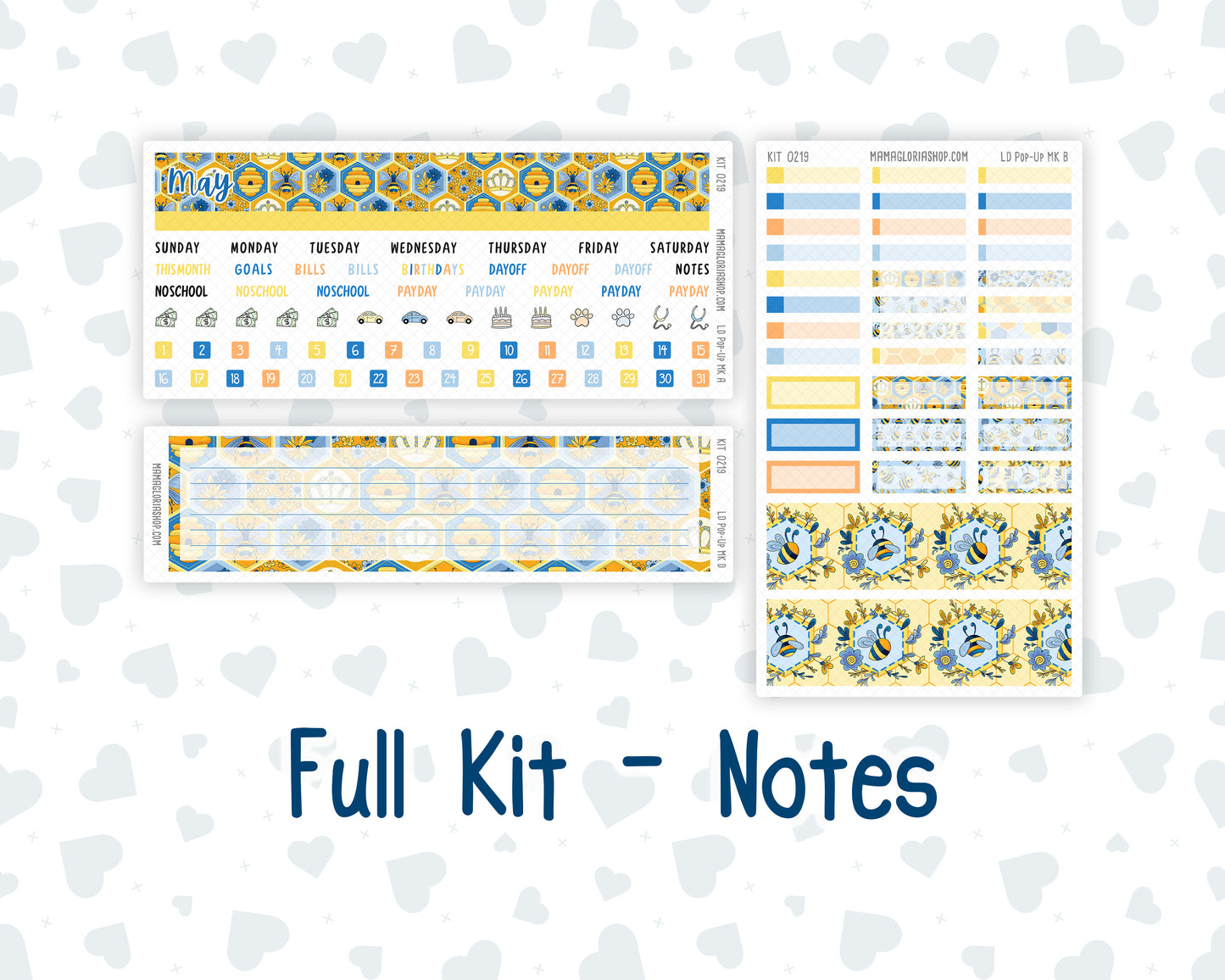 Kit 0219 - Laurel Denise Pop-Up - Monthly Kit - May - Bee's Business