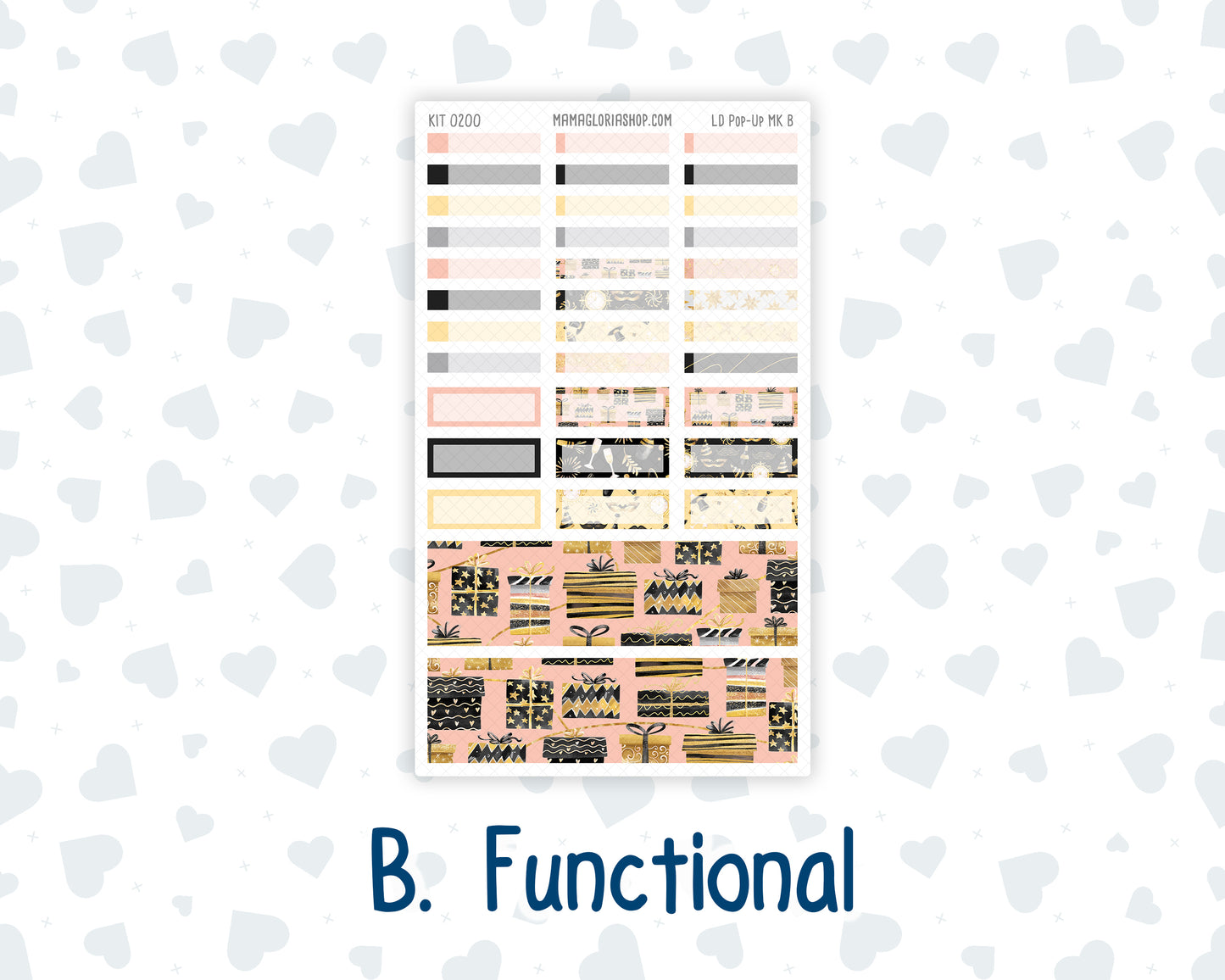 Kit 0200 - Laurel Denise Pop-Up - Monthly Kit - January - Golden Hour