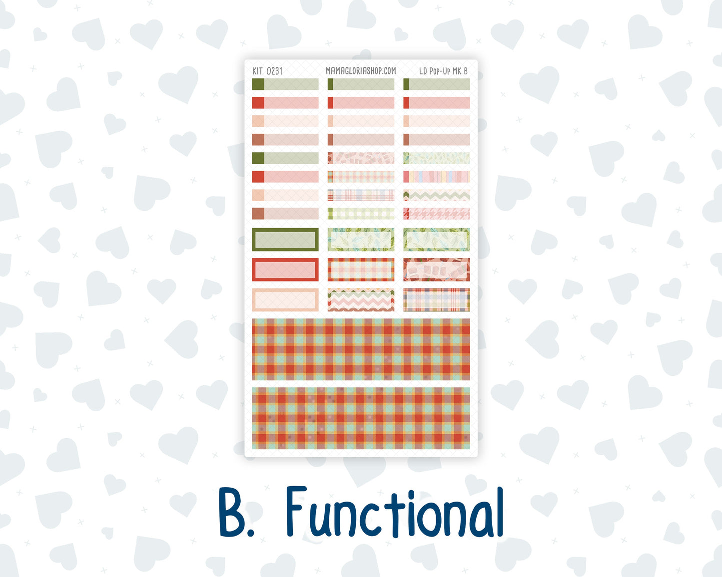 Kit 0231 - Laurel Denise Pop-Up - Monthly Kit - August - Backyard BBQ