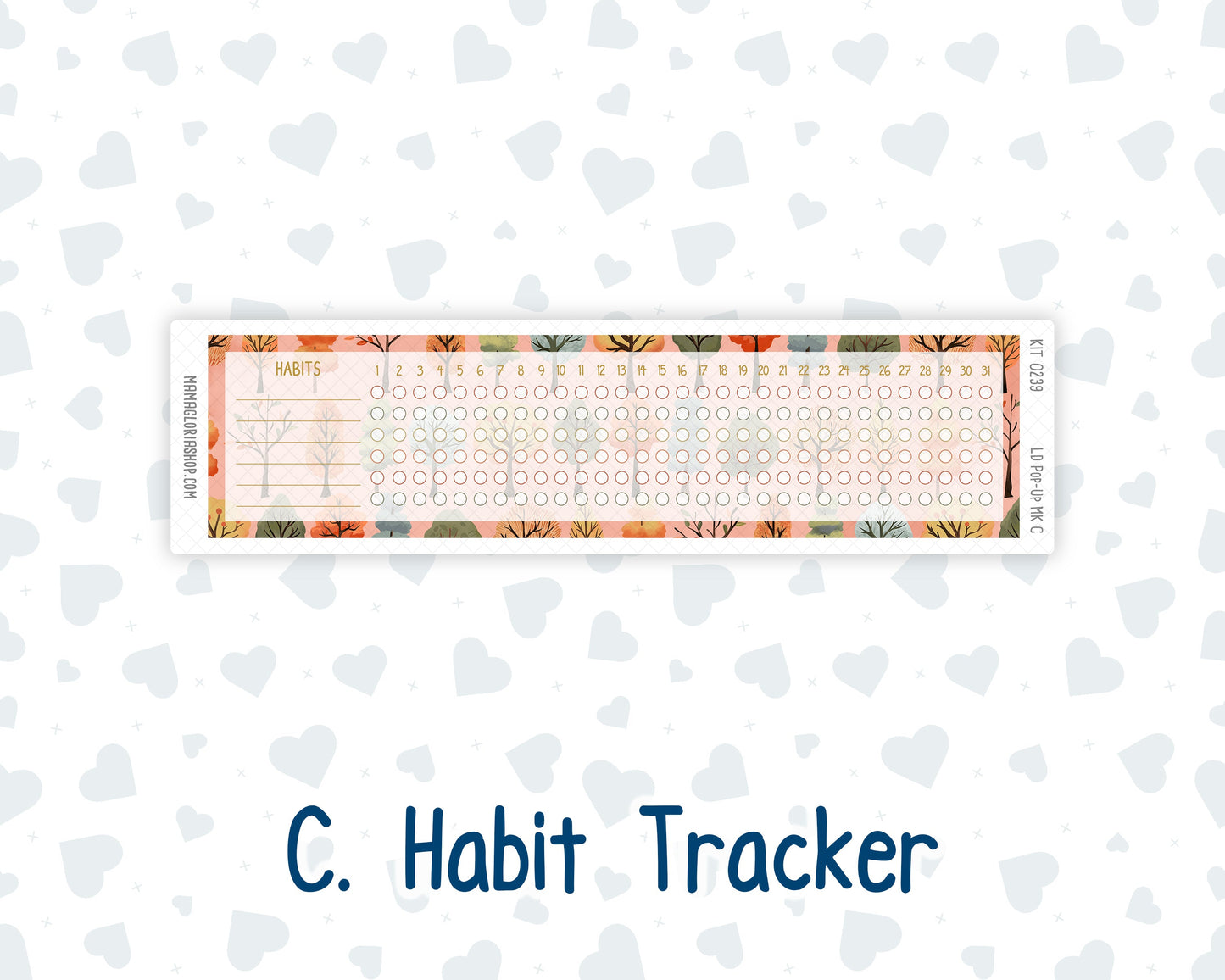 Kit 0239 - Laurel Denise Pop-Up - Monthly Kit - October - October Stroll