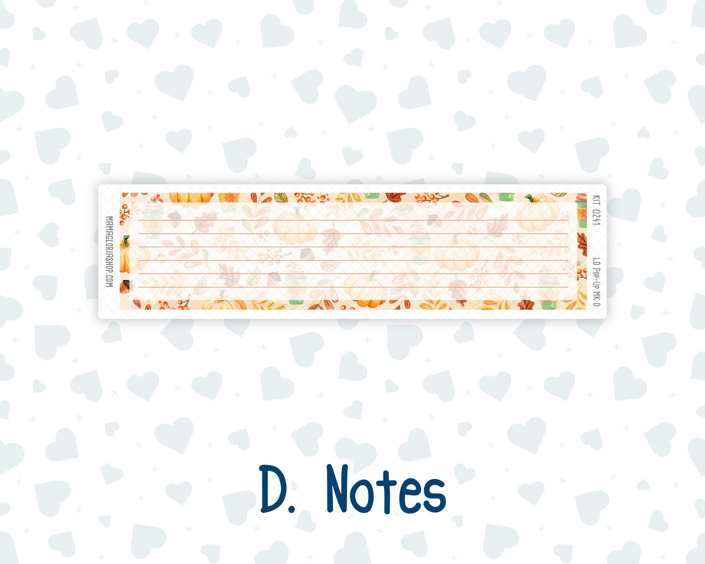 Kit 0241 - Laurel Denise Pop-Up - Monthly Kit - November - Pumpkin Latte