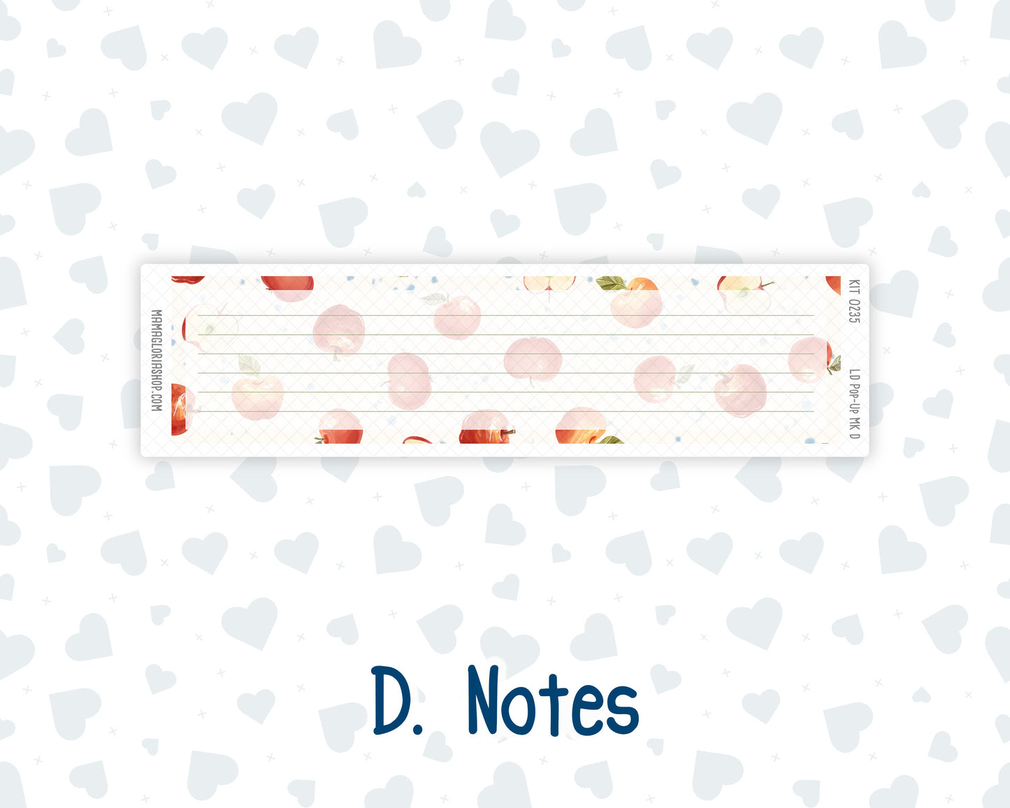 Kit 0235 - Laurel Denise Pop-Up - Monthly Kit - September - Apple Orchard