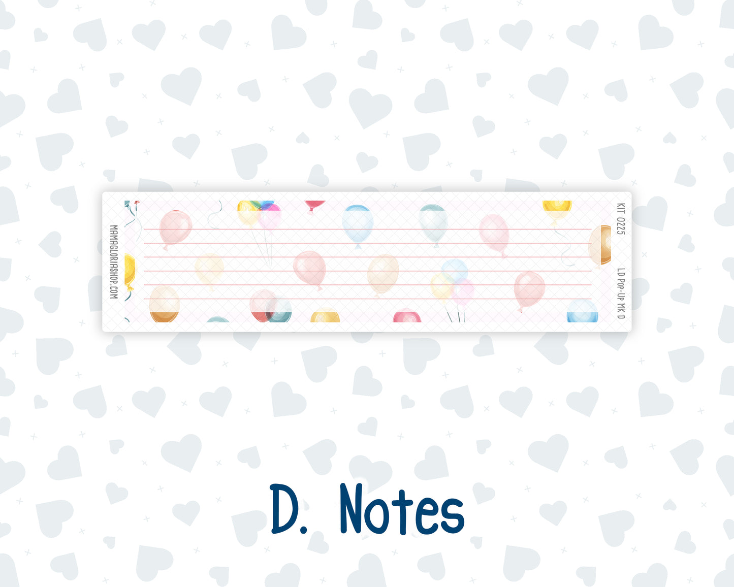 Kit 0225 - Laurel Denise Pop-Up - Monthly Kit - July - Carnival Joy