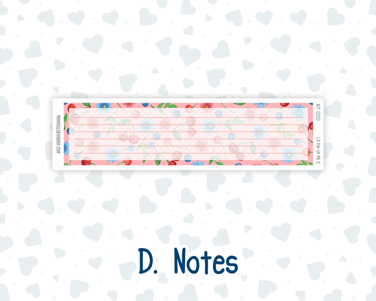 Kit 0220 - Laurel Denise Pop-Up - Monthly Kit - June - June Berries