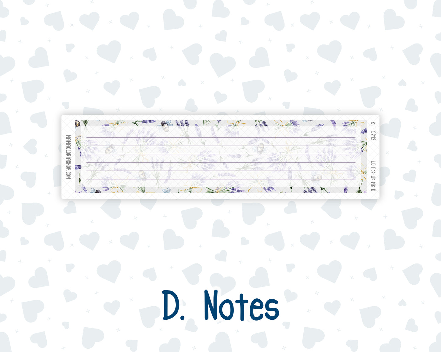 Kit 0213 - Laurel Denise Pop-Up - Monthly Kit - April - Provence