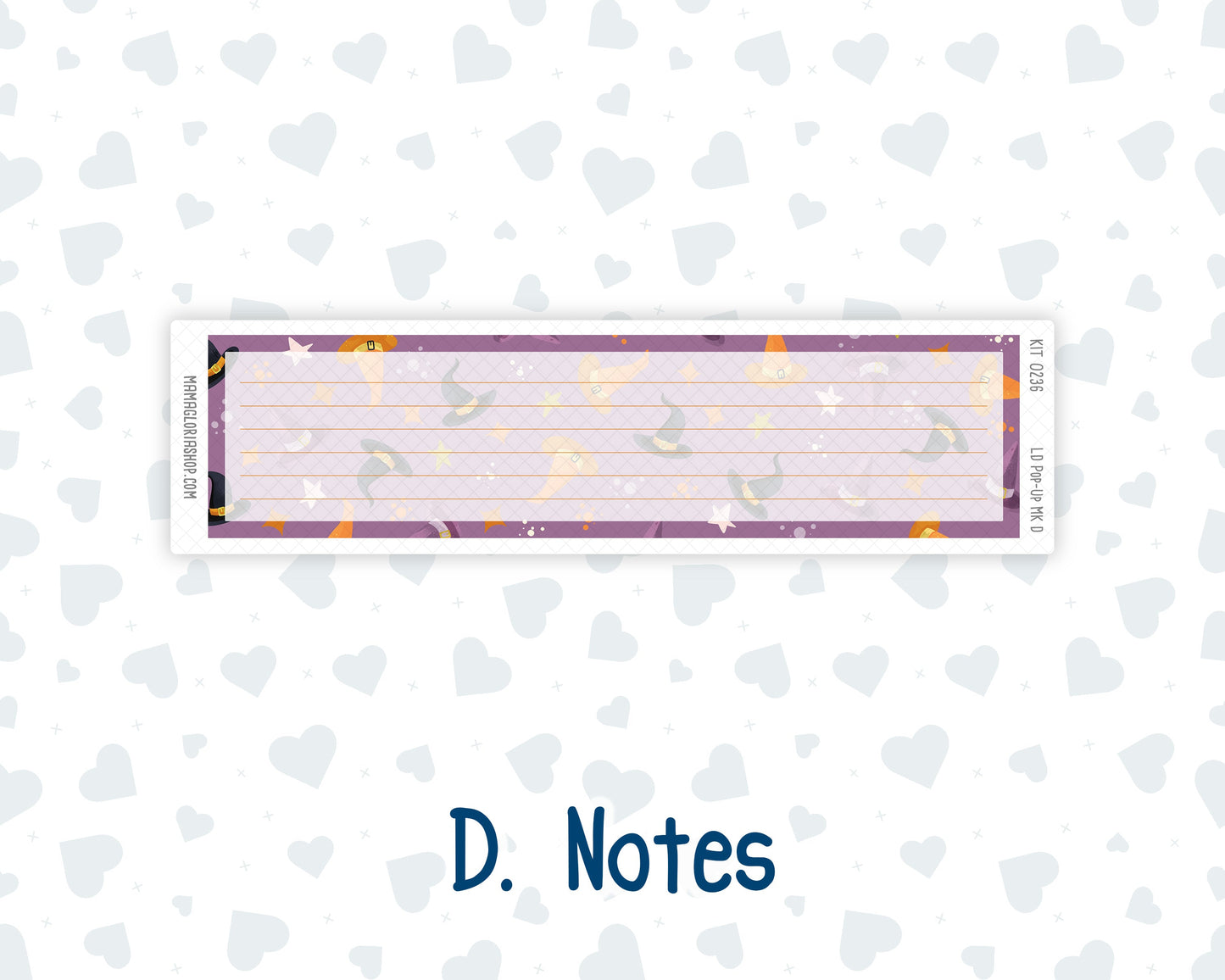 Kit 0236 - Laurel Denise Pop-Up - Monthly Kit - October - Sweet & Spooky