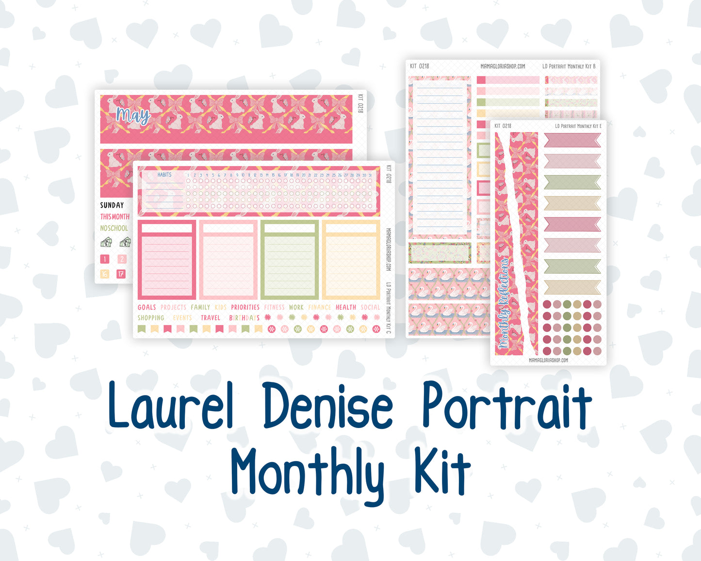 Kit 0218 Laurel Denise Portrait – Monthly - Mother's Love- May